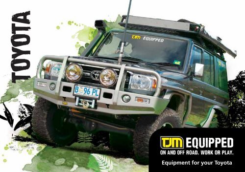 Toyota 4x4 Accessories - TJM Products