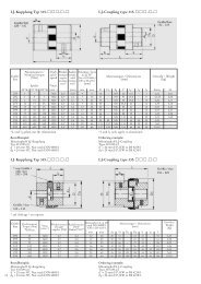 Lj-Kupplung Typ 315. DDD .D .D Lj-Coupling type 315. DDD .D .D ...