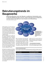 Rekrutierungstrends im Baugewerbe - Mercuri Urval