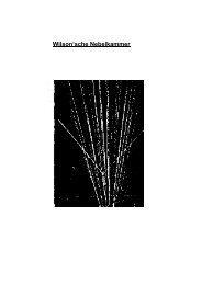 Wilson'sche Nebelkammer - qoqi.physik.uni-erlangen.de