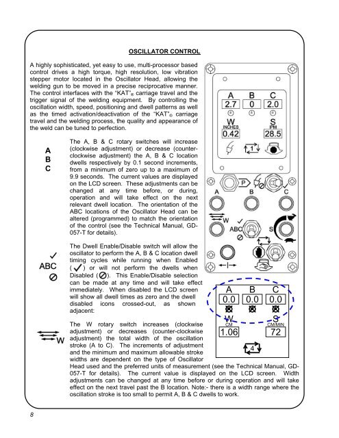 âkatâÂ® carriage compact oscillator system - All Categories On Gullco ...