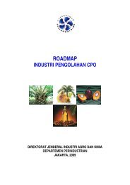 ROADMAP - Direktorat Jenderal Industri Agro