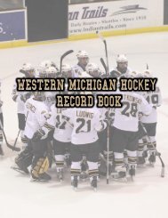 2010-11 Bio/Records Book - Western Michigan University Athletics ...
