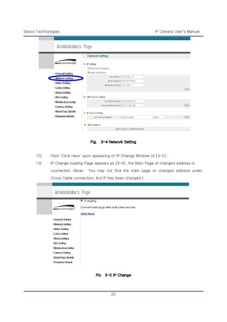 IP Camera User's Manual - Speco Technologies