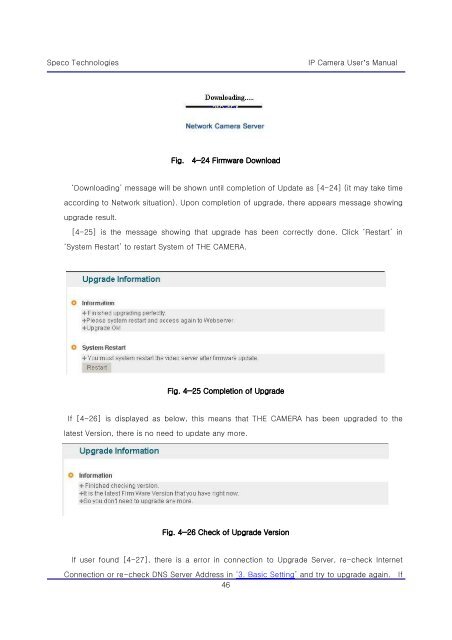 IP Camera User's Manual - Speco Technologies