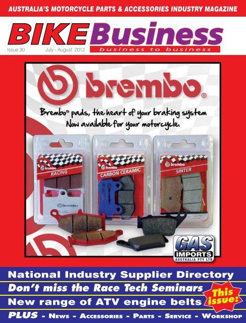 australia's motorcycle parts & accessories industry - Bike Business ...