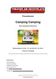 Pressedossier Camping Camping - Theater am Hechtplatz