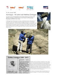 Aconcagua - 100 Jahre nach Matthias Zurbriggen - SAC SAAS