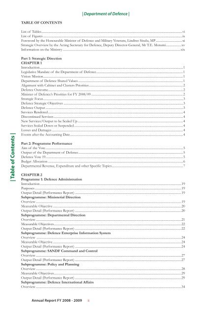 Department of Defence Annual Report 2008-2009