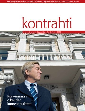 4/2009 - Senaatti-kiinteistÃ¶t