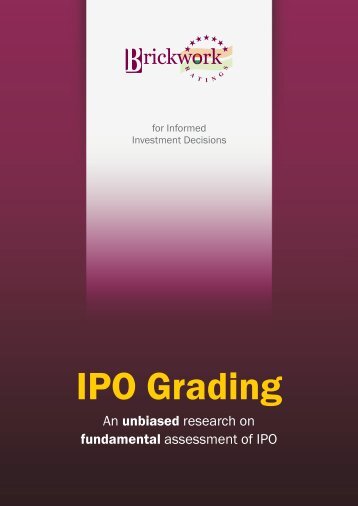 IPO Grading - Brickwork Ratings