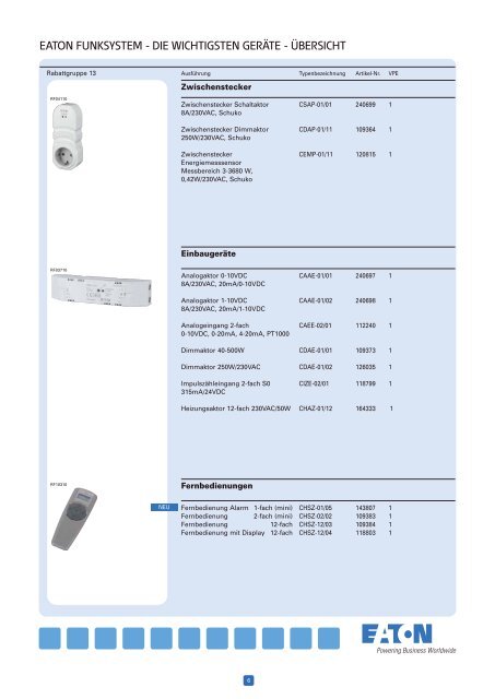 Xcomfort Katalog - Moeller