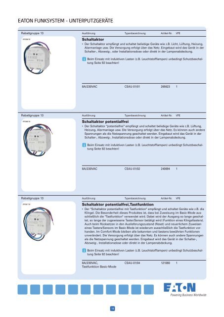 Xcomfort Katalog - Moeller