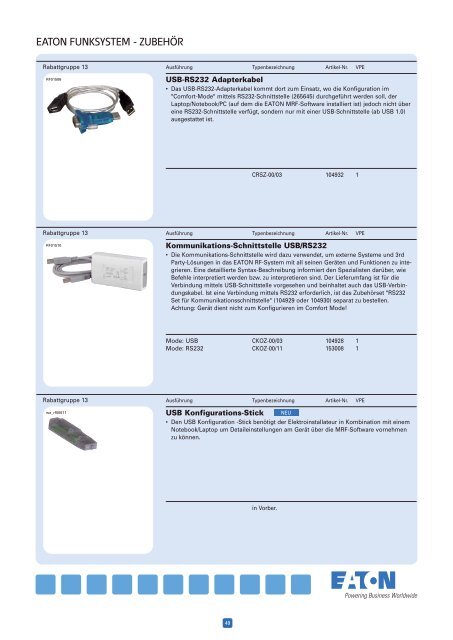 Xcomfort Katalog - Moeller