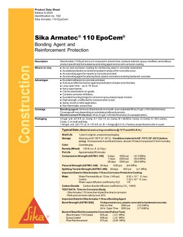 Sika Armatec 110 EpoCem