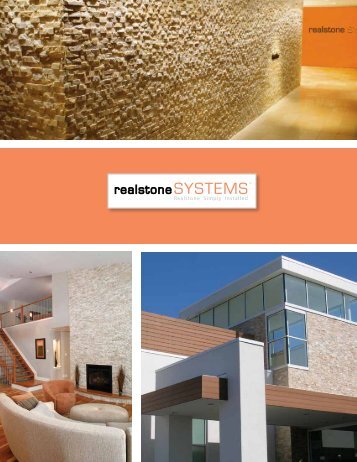 Realstone Systems Brochure - Brock White