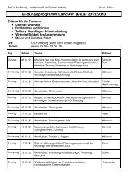 Programm 12-13-09 - Amt für Ernährung, Landwirtschaft und ...