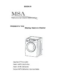 Maytag - Neptune Washer Webinar - MSAWorld.com