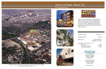 Clayton Lane Retail - Denver, CO