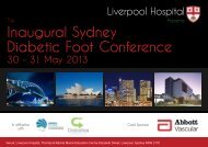 Diabetic Foot Conference Flyer - Diabetes Australia