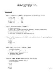 LEVEL 7/8 PRACTICE TEST. 2010 Ã¢Â€Â“ 2011 - Nawgjky.org