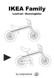 IKEA family Laufrad Bedienungsanleitung - development ...