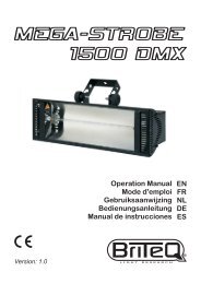 MEGA-STROBE 1500 DMX