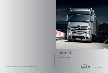 Actros 963 - Mercedes-Benz MagyarorszÃ¡g