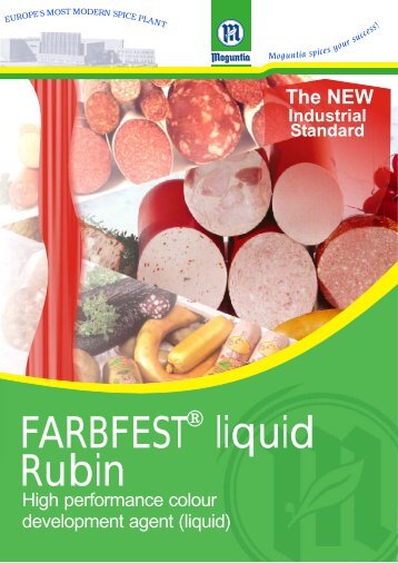 FARBFEST liquid Rubin #7400 - Moguntia
