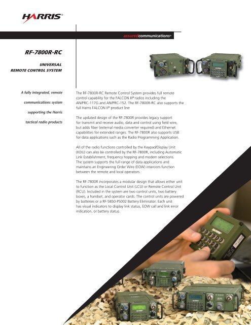 An prc 152 operating manual An prc 152 operating manual
