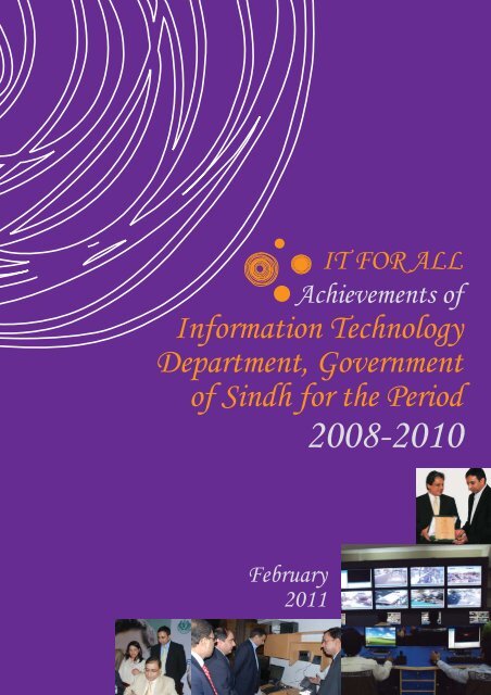 Achievements of Information Technology Department ... - Sindh.gov.pk