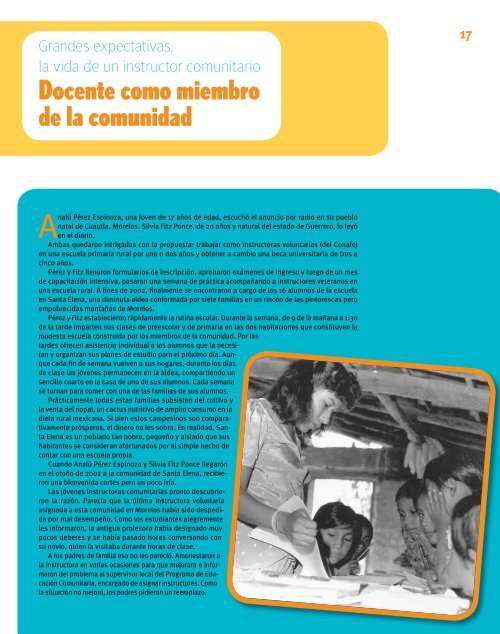 Revista: Chispas No. 7 - conafe.edu.mx
