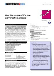 Kurvenband standard AusfÃ¼hrung - Rotzinger