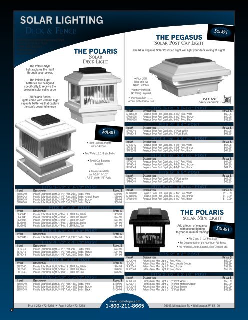 2013 Aurora Retail Price List .73 MB - Hometops