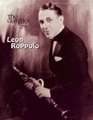 Leon Roppolo Leon Roppolo - International Clarinet Association