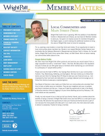 MemberMatters - Wright-Patt Credit Union