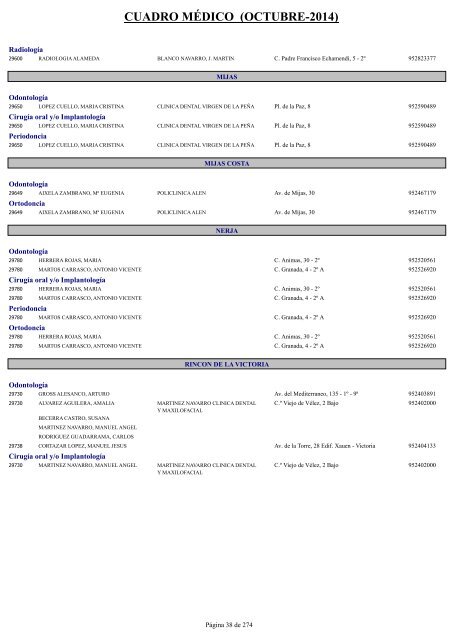 CUADRO MÃDICO (AGOSTO-2013)