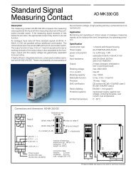 AD-MK 330 GS - Tablar Messtechnik GmbH