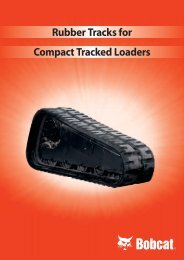 Rubber Tracks for Compact Tracked Loaders - DM-Ker Kft