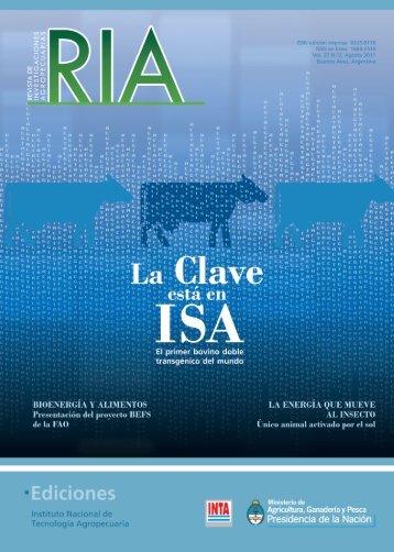 Descargar en pdf - Revista RIA - INTA