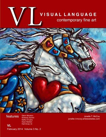 Visual Language Magazine  Contemporary Fine Art February 2014  Vol 3 No 2