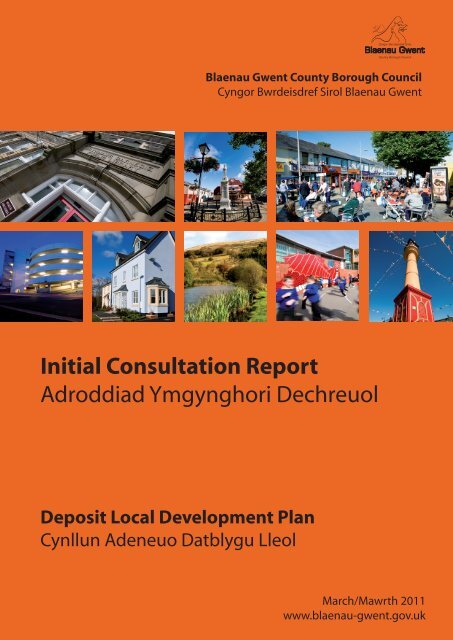 Initial Consultation Report - Blaenau Gwent County Borough Council