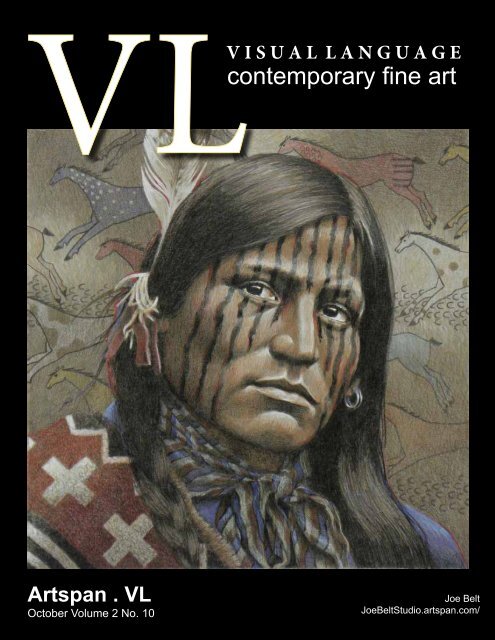 Visual Language Magazine Contemporary Fine Art Vol 2 no 10 October 2013