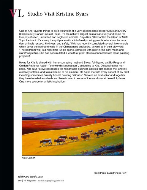Visual Language Magazine Contemporary Fine Art Vol 2 no 10 October 2013