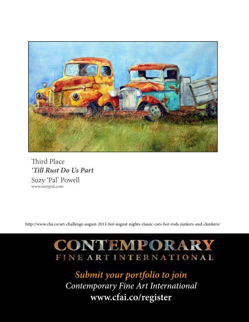 Visual Language Magazine Contemporary Fine Art Vol 2 no 10 October 2013