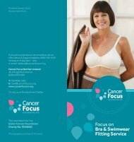 Bra Fitting Service - Cancer Focus Northern Ireland