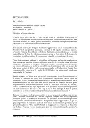 La lettre des médecins (PDF) - Le Devoir