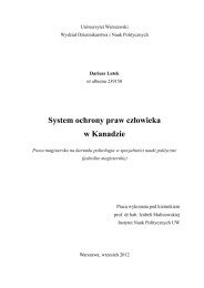 System ochrony praw czÅowieka w Kanadzie