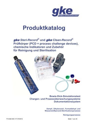 PCD = process challenge devices - Günter Witt GmbH