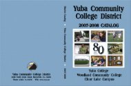 2007-2008 - Yuba College - Yuba Community College District